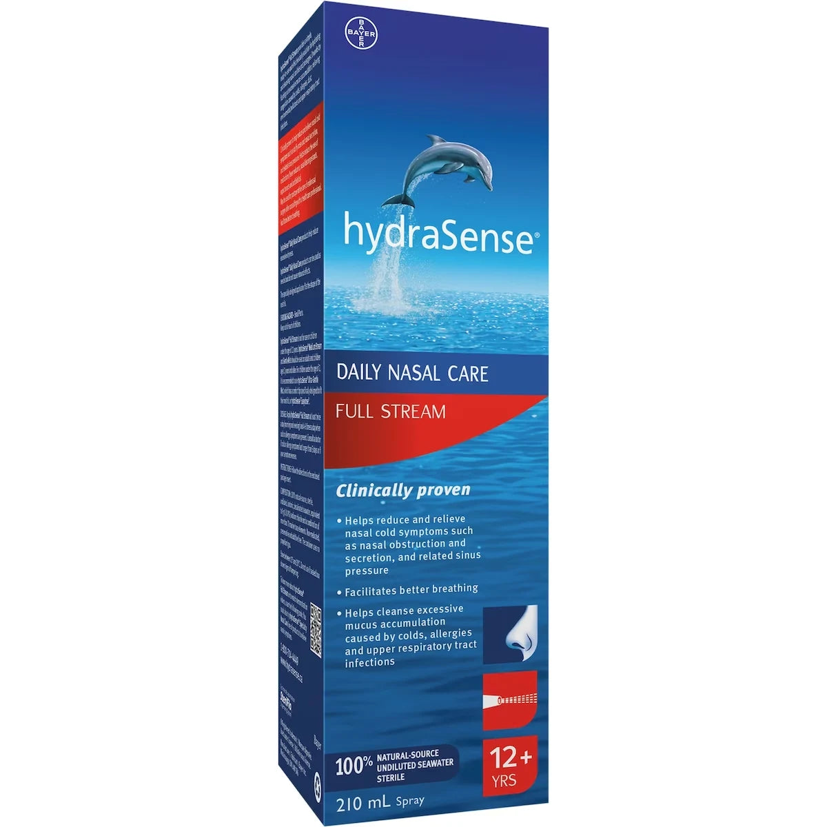 Hydrasense Full Stream Nasal Spray, 210 mL product image