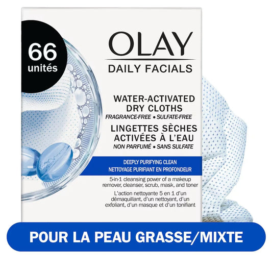 Olay Daily Facials Deep Purifying Cleansing Cloths product detail