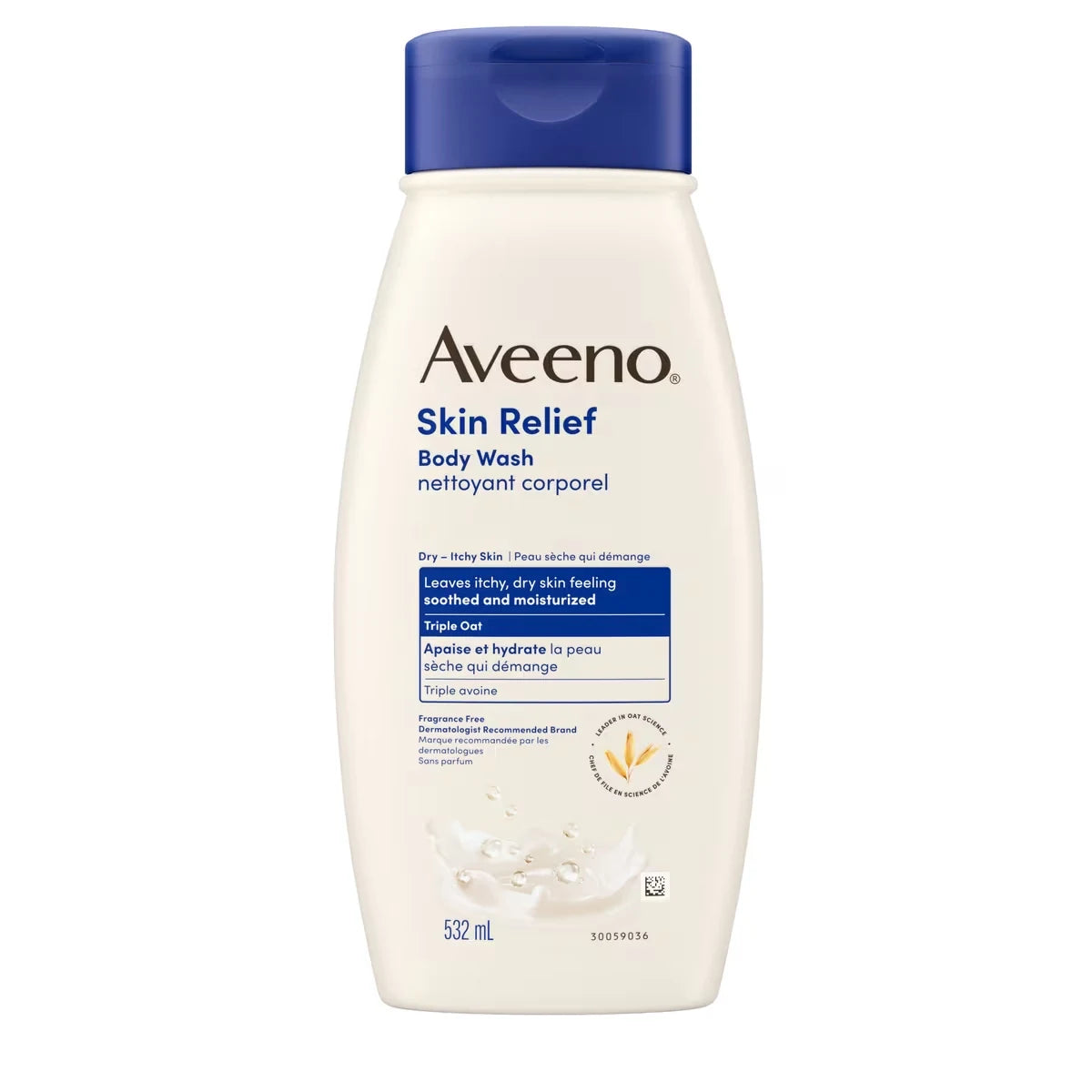 Aveeno Skin Relief Body Wash front package