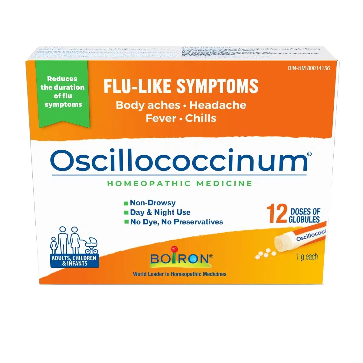 Boiron Oscillococcinum 12 doses product image