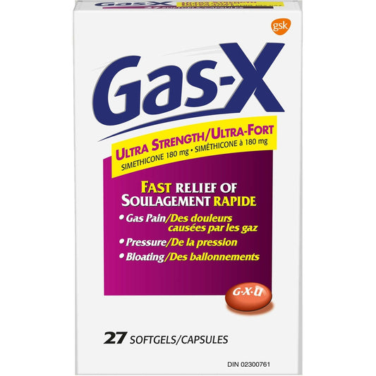 Gas-X Ultra Strength 27 كبسولة هلامية