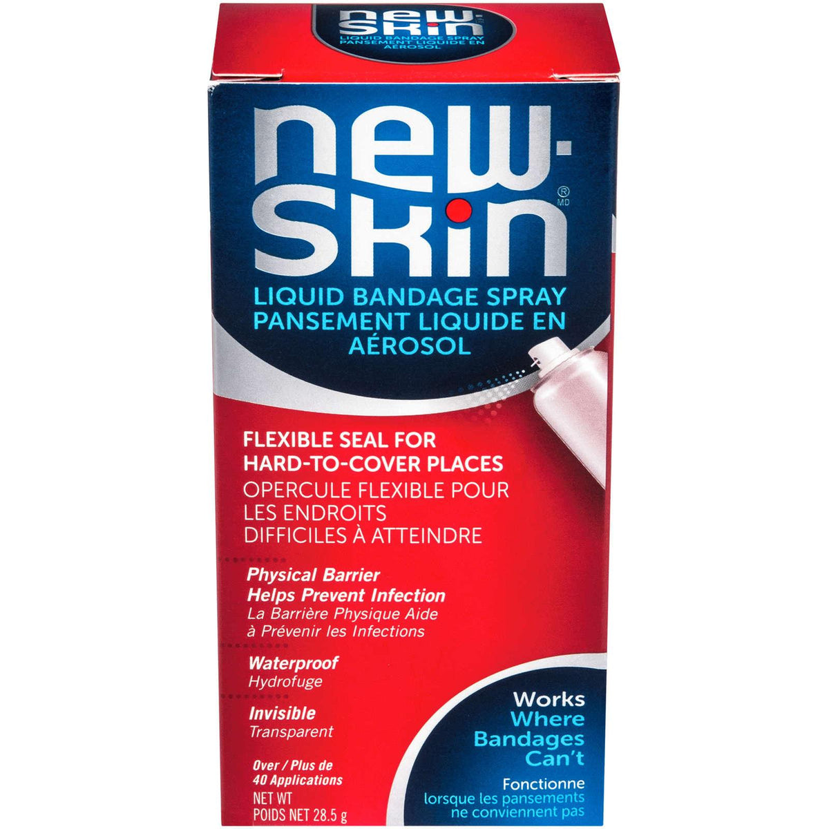 New skin liquid bandage spray