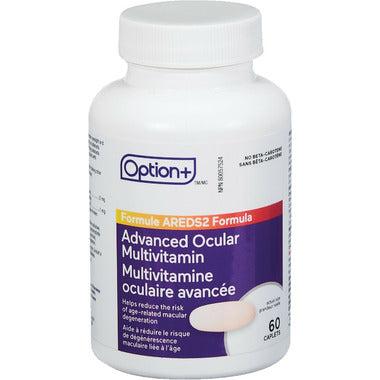 Option+ AREDS2 Advanced Ocular Vitamin, 60 Caplets