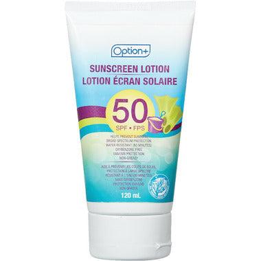 Option Plus Sunscreen lotion