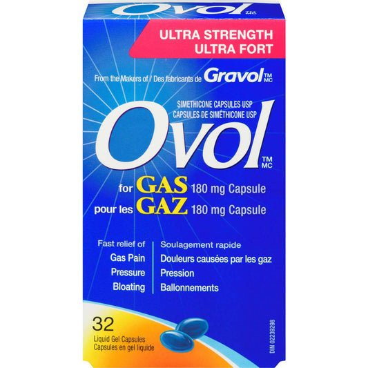 Ovol Ultra Strength Anti-Gas Liquid Gel