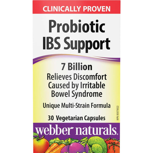 Webber Probiotic IBS Support 7 Billion