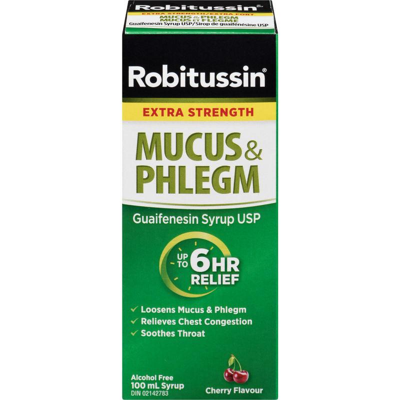 Robitussin Extra Fort Mucus et Flegmes