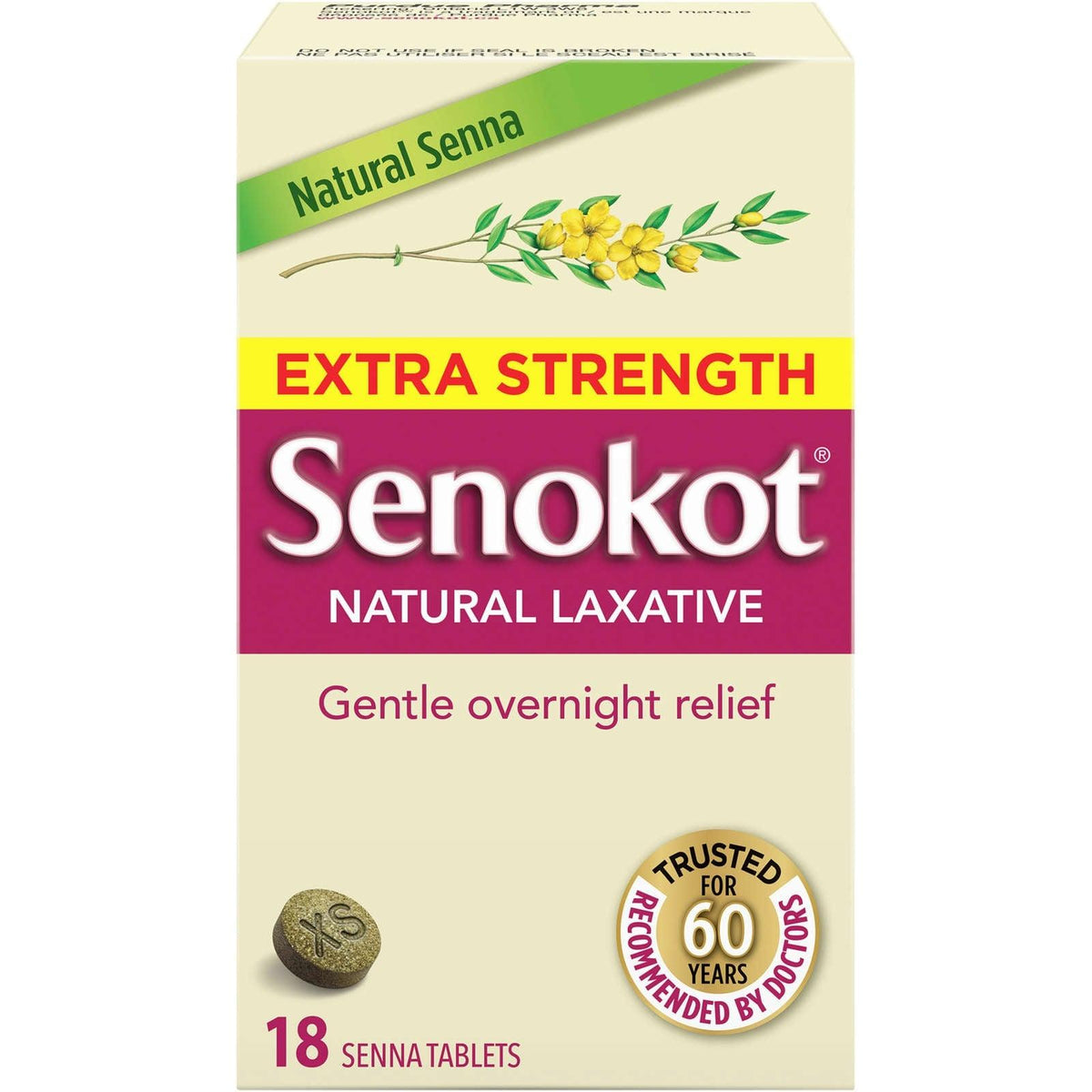 Senokot Extra Fort 18 comprimés