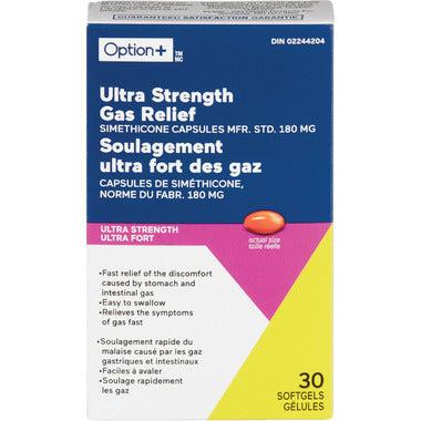 Option Plus Ultra Strength Gas Relief