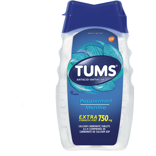 Tums Extra Strength Peppermint 100 count