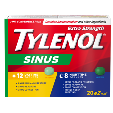 Tylenol Extra Strength Sinus Relief Day/Night, EZTabs