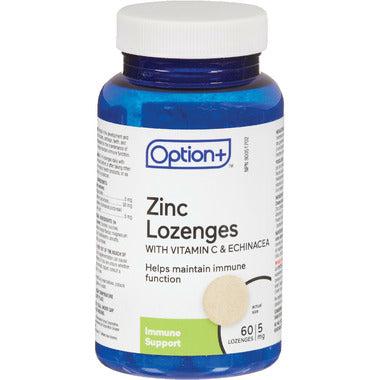 Option Plus Zinc Lozenges